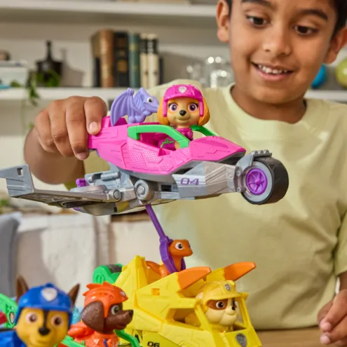 Paw Patrol The Dino Movie Skye Dino Rescue Jet Playset