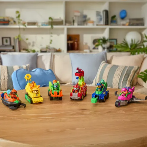 Paw Patrol The Dino Movie Zuma Dino Rescue Hovercraft Playset