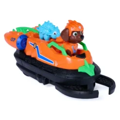 Paw Patrol The Dino Movie Zuma Dino Rescue Hovercraft Playset