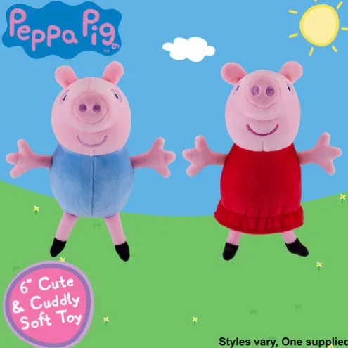 Peppa Pig 15cm Collectable Soft Toy (Styles Vary)