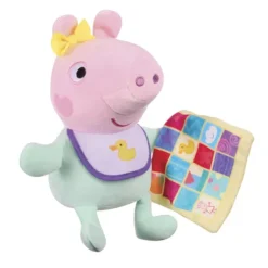 Peppa Pig Evie With Blanket Soft Toy