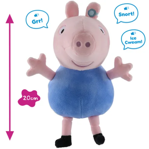 Peppa Pig George Sleepy Time Soft Toy