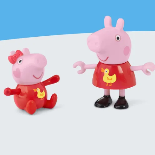 Peppa Pig Peppa and Evie's Park Fun Playset
