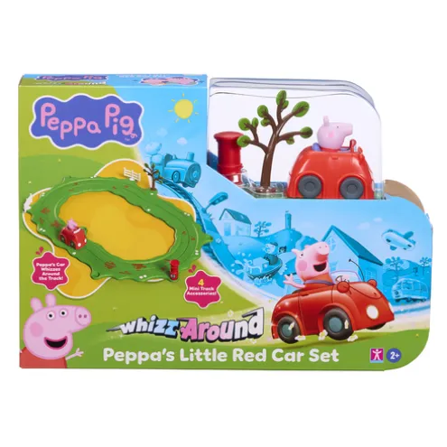 Peppa Pig Peppa's Little Red Race Car Playset Whizz Around