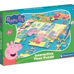Peppa Pig 24 Piece Interactive Floor Puzzle with Evie