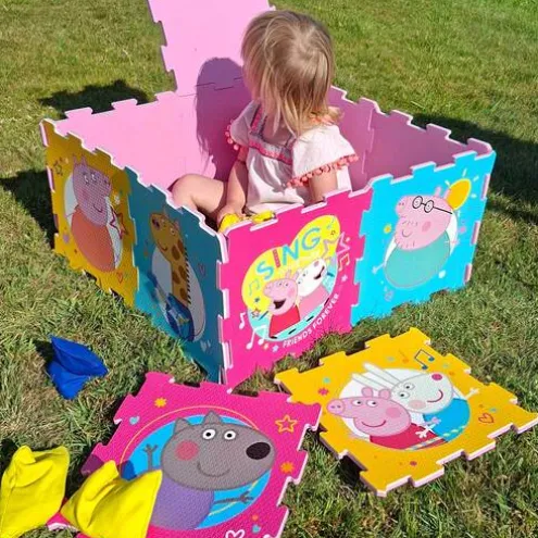 Peppa Pig Playmat 12 Pieces