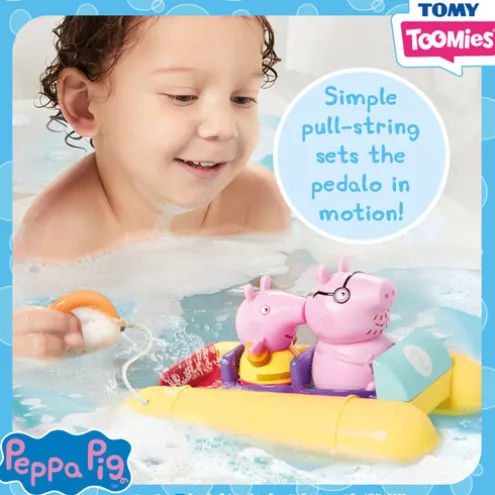 Peppa Pig Pull & Go Pedalo Bath Toy