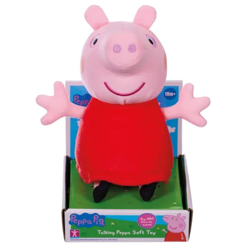 Peppa Pig Talking 20cm Soft Toy