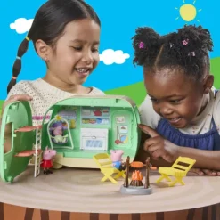 Peppa Pig Three Little Piggies Caravan Playset