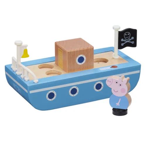 Peppa Pig Wooden Boat Playset