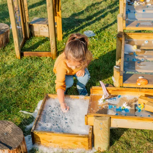 Plum Discovery Forest Wooden Water Run