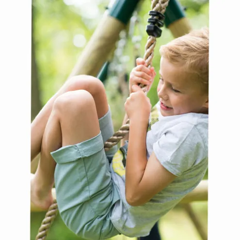 Plum Gibbon Wooden Swing Set