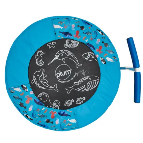 Plum Junior Ocean Bouncer Toddler Trampoline with Sounds