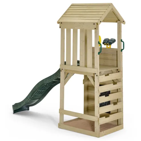 Plum Lookout Wooden Tower Playcentre and Slide