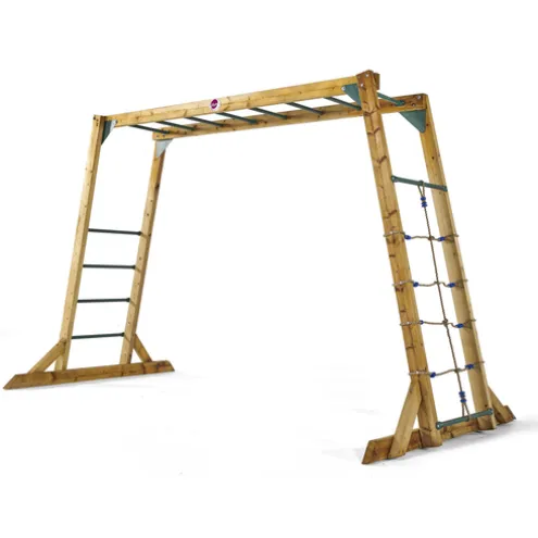 Plum Wooden Free Standing Monkey Bars