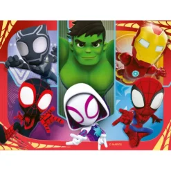 Ravensburger Spidey and his Amazing Friends 4 in a Box Puzzles