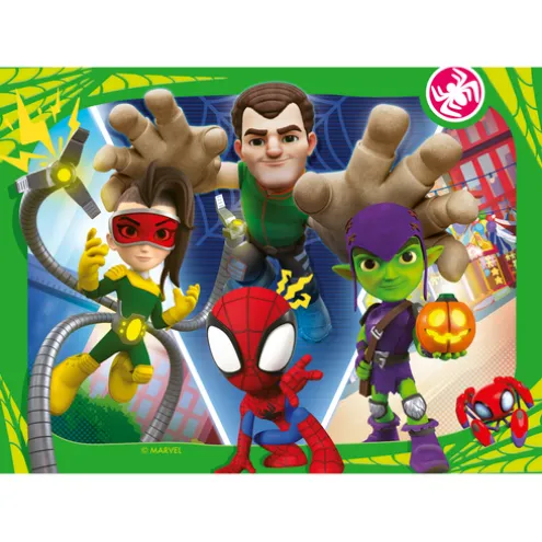 Ravensburger Spidey and his Amazing Friends 4 in a Box Puzzles