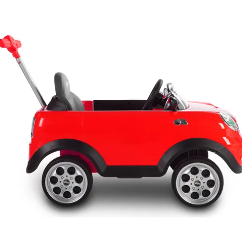 Rollplay Mini Cooper Red Push Along Ride On Car