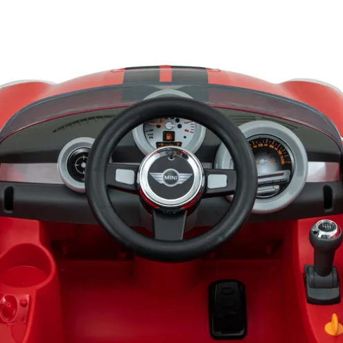 Rollplay Mini Cooper 6V Red Electric Ride On Car