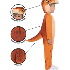Rubies 2-3 Years Jurassic World T-Rex Dress Up Costume