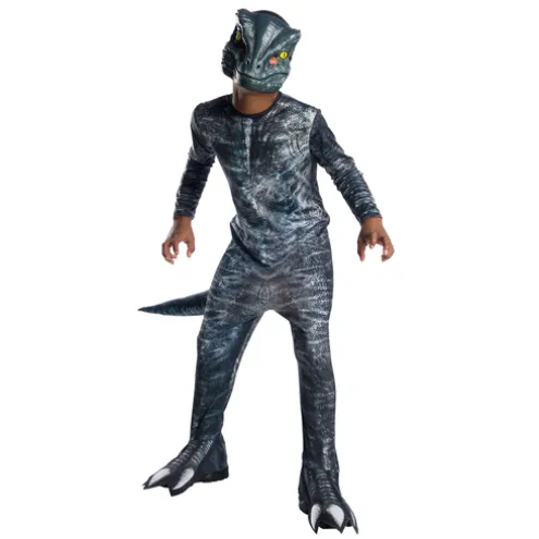 Rubies 3-5 Years Jurassic World Velociraptor Blue Dinosaur Dress Up Costume