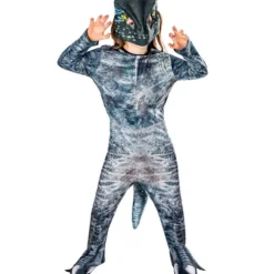 Rubies 3-5 Years Jurassic World Velociraptor Blue Dinosaur Dress Up Costume