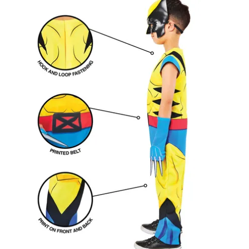 Rubies 3-4 Years Wolverine Dress Up Costume