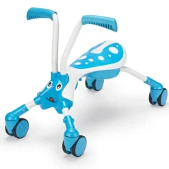 Scramblebug Blue and White Ride On