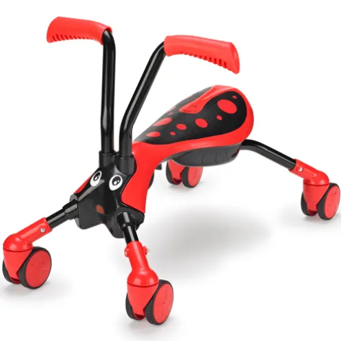 Scramblebug Red and Black Ride On