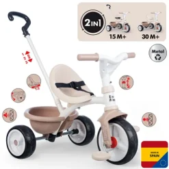 Smoby Be Move Trike Beige
