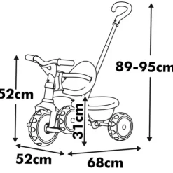 Smoby Be Move Trike Beige