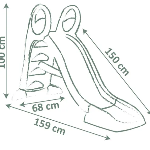 Smoby Life Height 100cm GM Slide