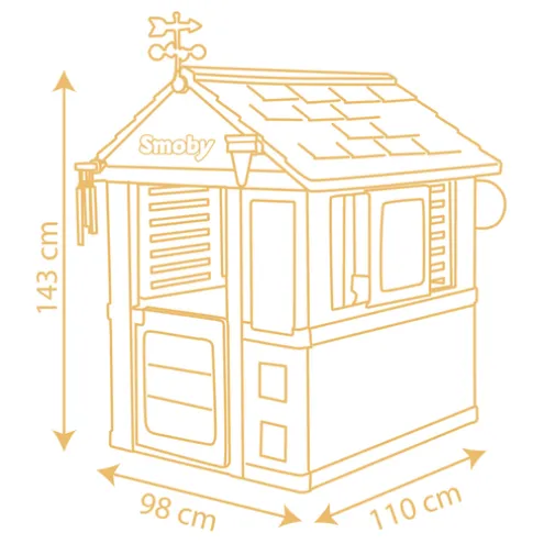 Smoby 4 Seasons Playhouse