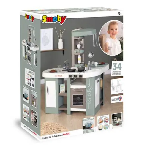 Smoby Studio XL Bubble Mini Tefal Kitchen Roleplay Playset