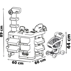 Smoby Super Market Playset with Trolley