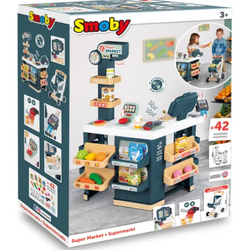 Smoby Super Market Playset with Trolley