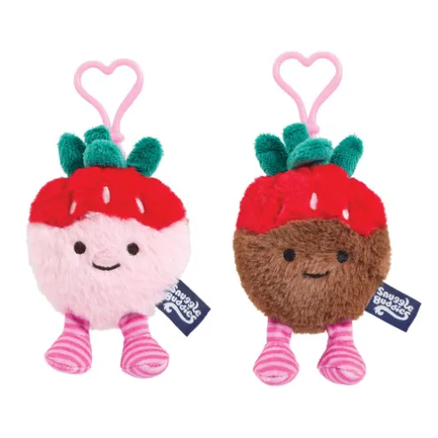 Snuggle Buddies Bag Clip Duo Keyrings (Styles Vary)