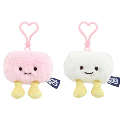 Snuggle Buddies Bag Clip Duo Keyrings (Styles Vary)
