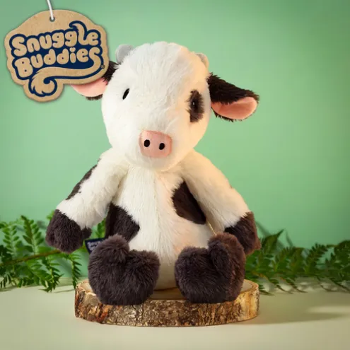 Snuggle Buddies Cleo Cow Soft Toy