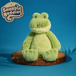 Snuggle Buddies Felix Frog Soft Toy