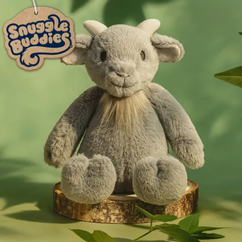 Snuggle Buddies Grace Goat Soft Toy