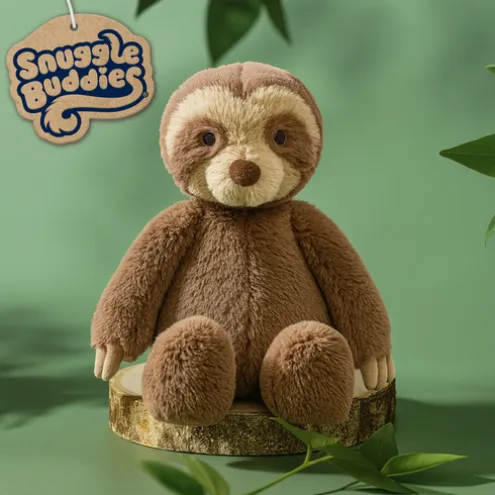 Snuggle Buddies Seb Sloth Soft Toy