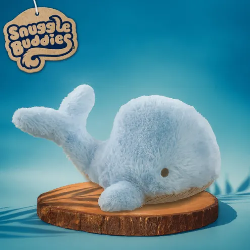 Snuggle Buddies Winston Whale Soft Toy