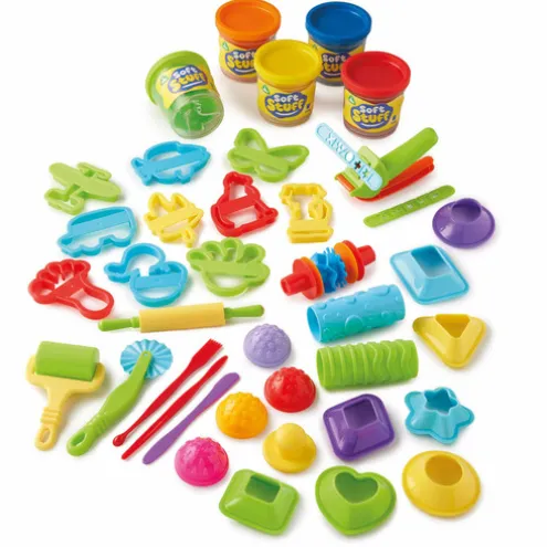 Soft Stuff 40 Piece Bumper Dough Set