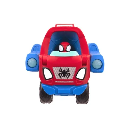 Spidey And His Amazing Friends Spidey Transforming Web-Wave Cruiser Playset