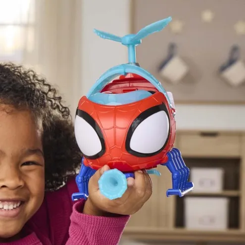 Spidey And His Amazing Friends Team Spidey Copter Playset