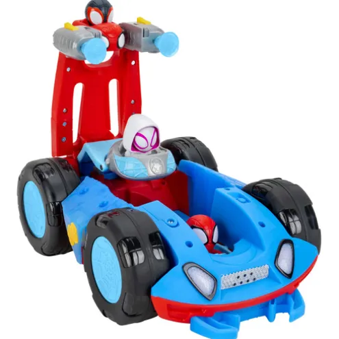 Spidey and His Amazing Friends Flip and Reveal Cruiser 11" Vehicle