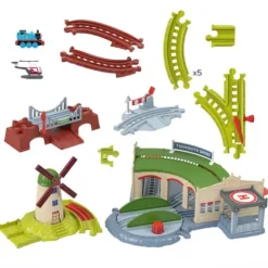 Thomas & Friends Exploring Tidmouth Sheds Train Track