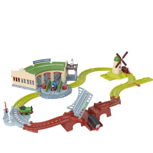 Thomas & Friends Exploring Tidmouth Sheds Train Track