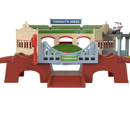 Thomas & Friends Exploring Tidmouth Sheds Train Track